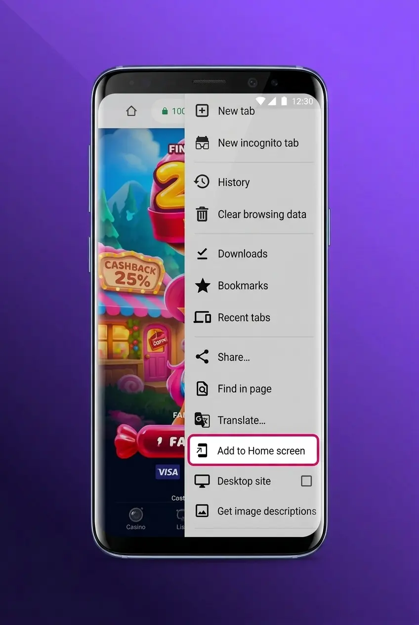 Gambiva APK download and installation guide for Android devices showing step-by-step setup instructions