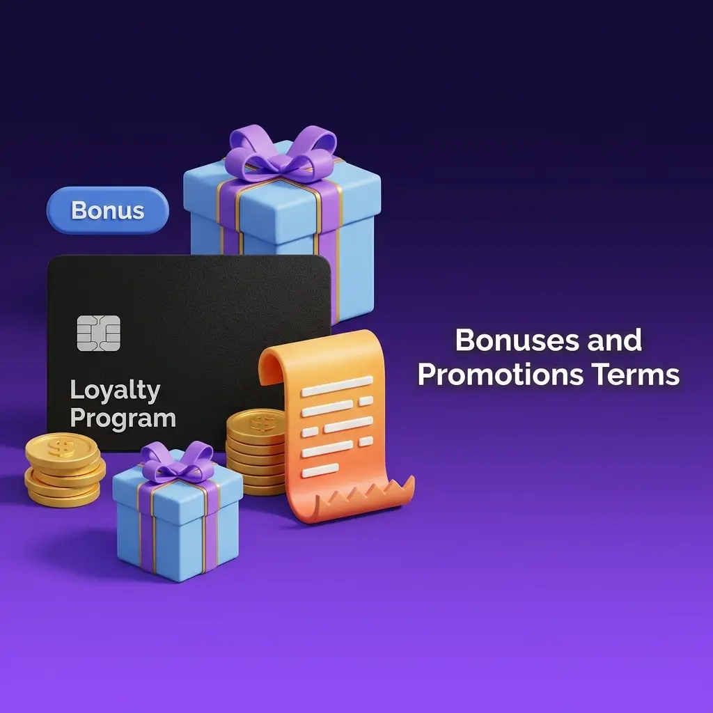 Gambiva bonus terms showing wagering requirements, deposit minimums, and promotional rules for welcome offers and free spins