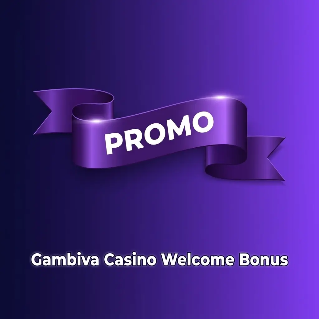Gambiva Casino welcome bonus offering 100% deposit match up to £1,000 for new UK players on slot games