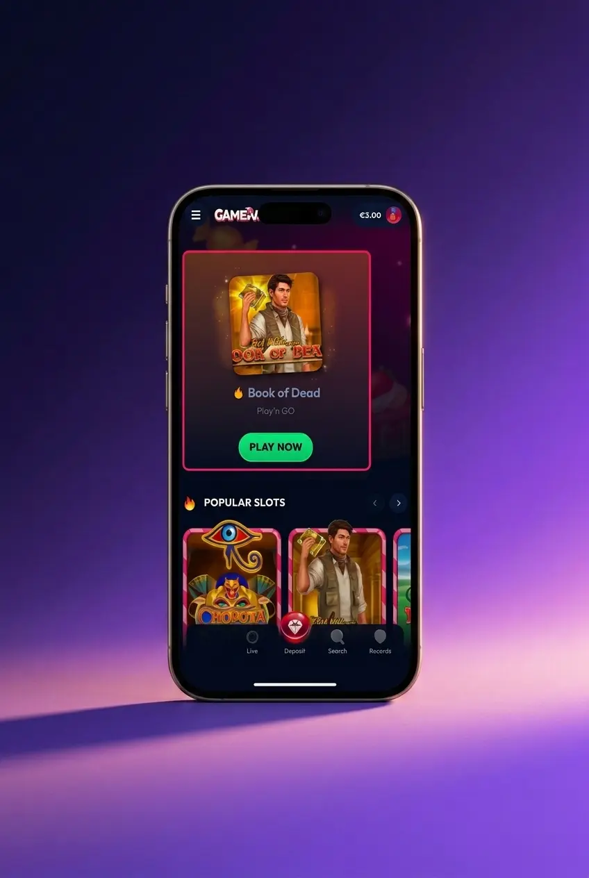 Step-by-step guide to registering and starting to play at Gambiva Casino with deposit and bonus details